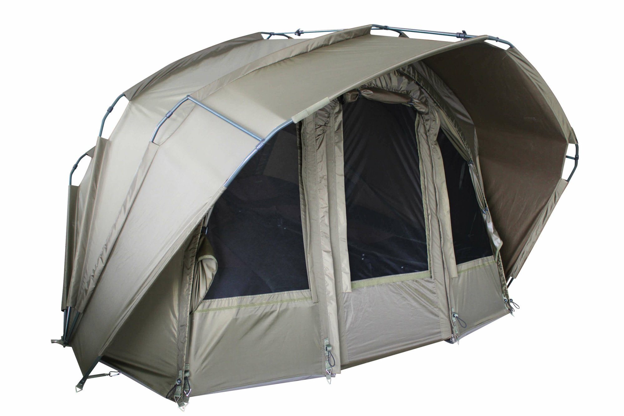 MK Angelsport Angelzelt Bivvy MK Fort Knox 2.0 Pro Dome 2 Mann Angelzelt