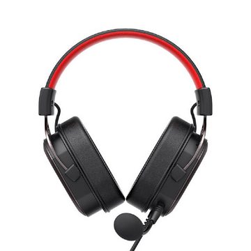 COFI 1453 Gaming Headphones mit Mikrofon 3,5-mm-Klinkenstecker Schwarz Gaming-Headset