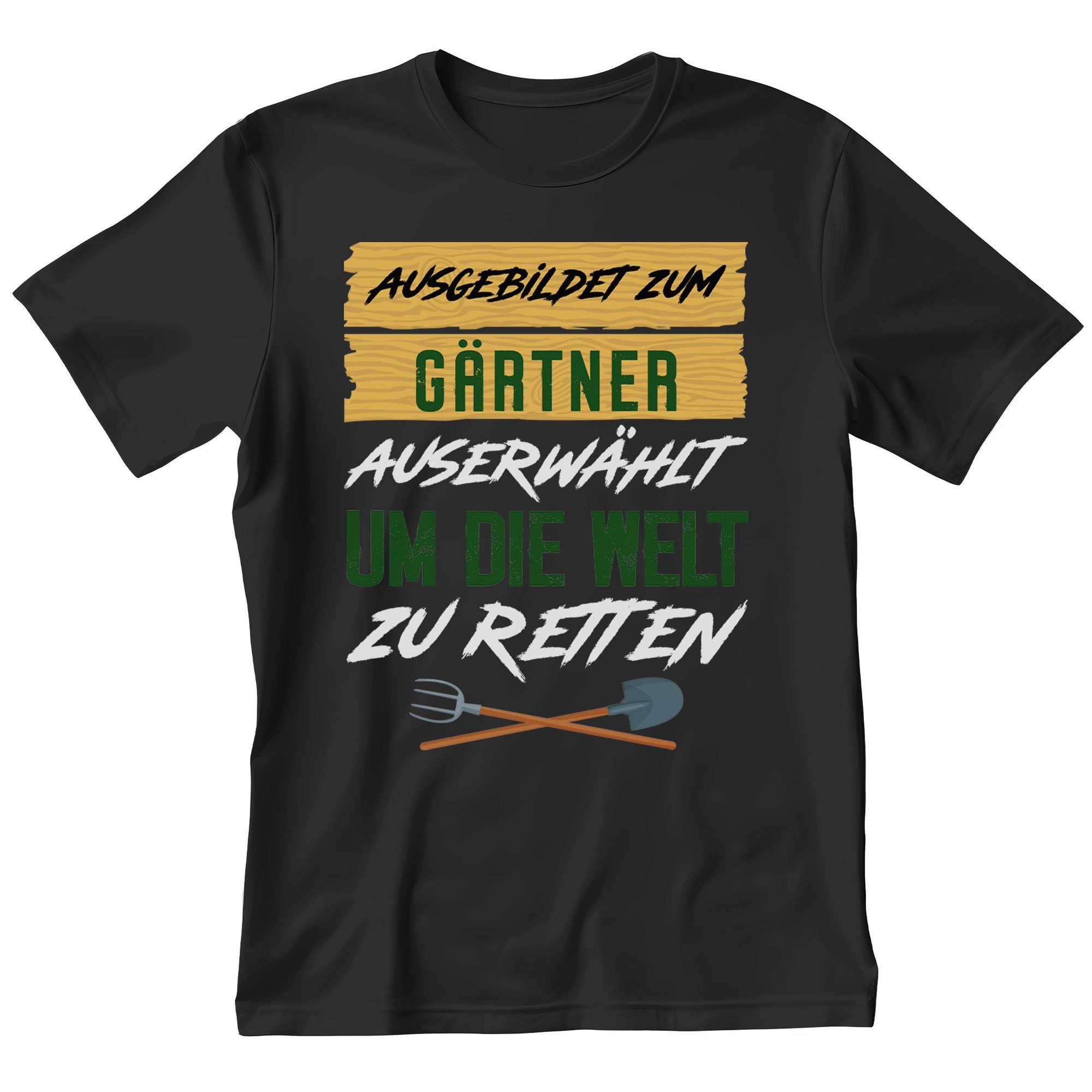 T-Shirt Gärtner Geschenk Männer Spruch Beruf Ausbildung Abschluss