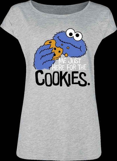 Sesamstrasse T-Shirt Me Just Here For Cookies