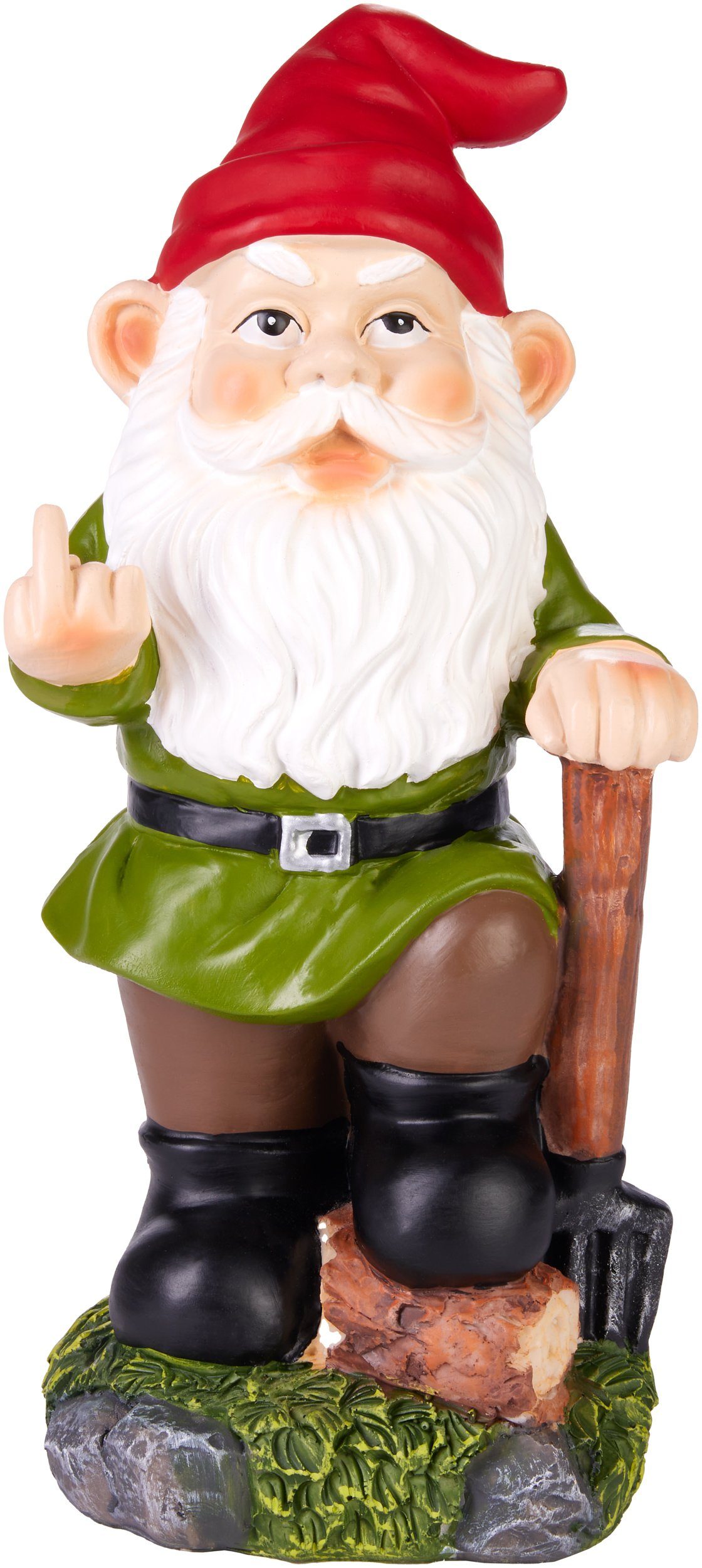 BRUBAKER Gartenzwerg Mittelfinger - Frecher Zwerg günstig online kaufen