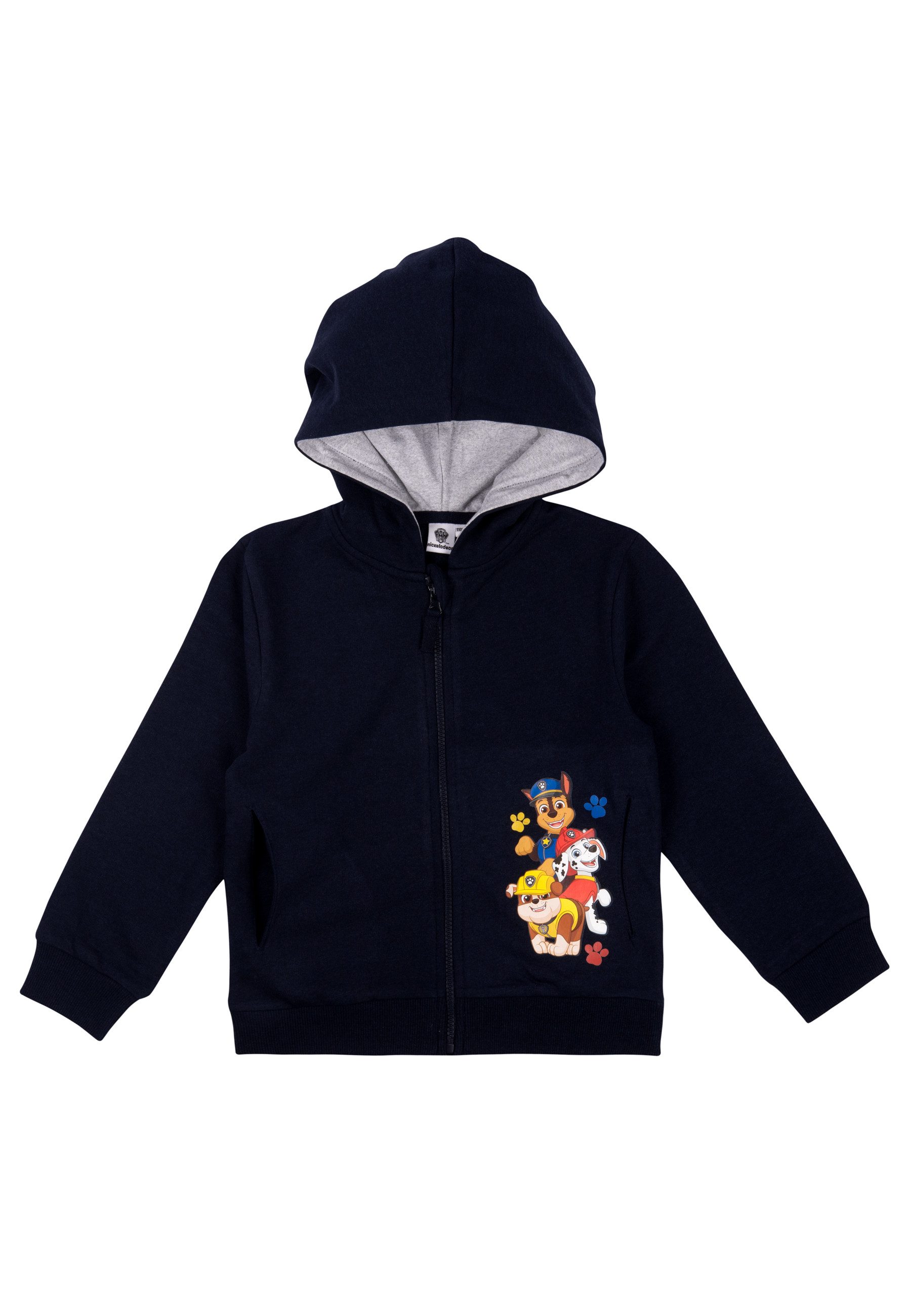 United Labels® Sweatjacke Paw Patrol - Chase, Marshall & Rubble