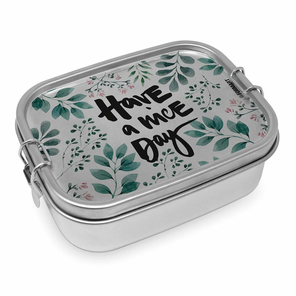 PPD Lunchbox Have a nice day Steel 900 ml, Edelstahl