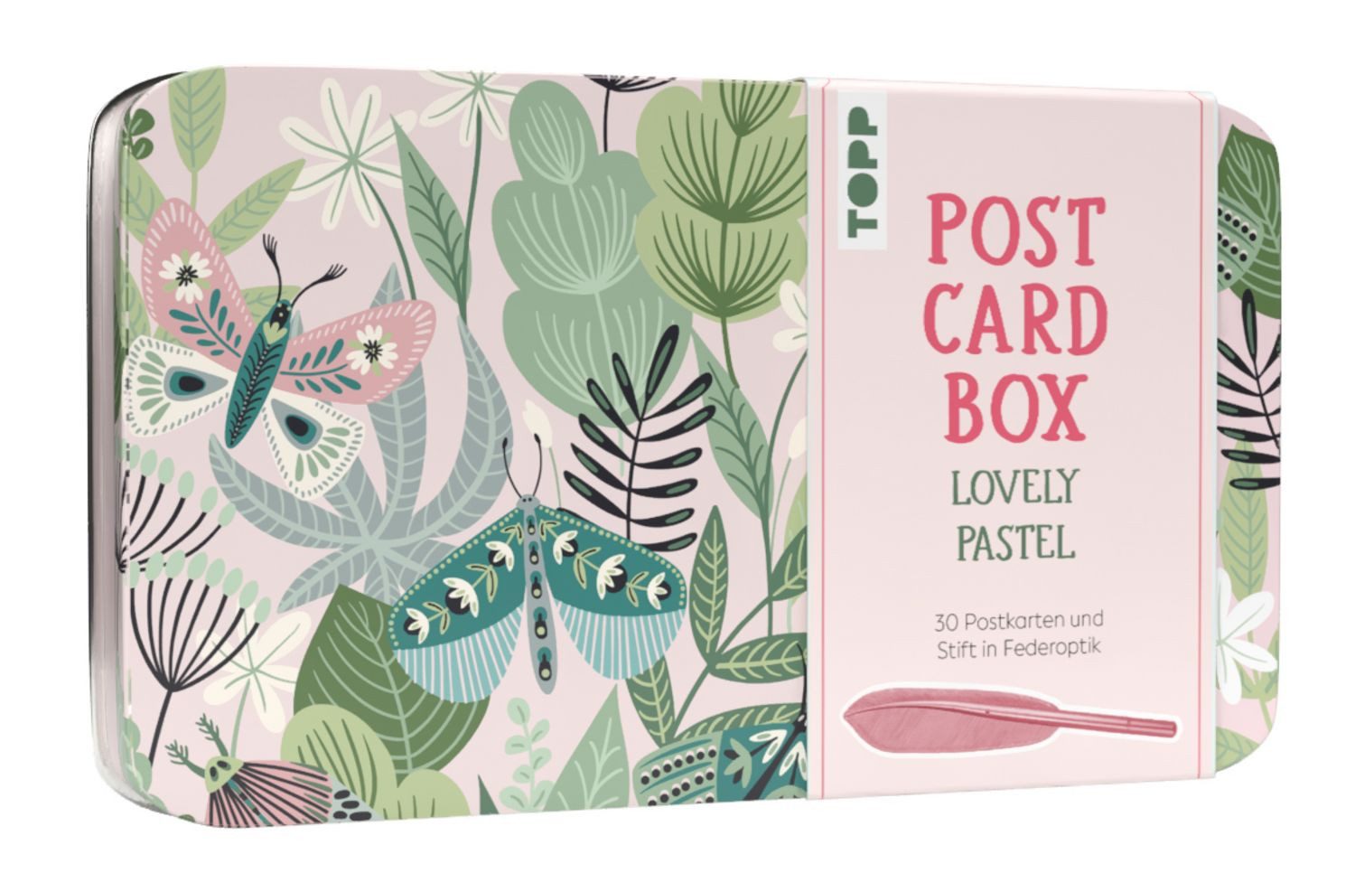 frechverlag Grußkarten Postcard Box - Lovely Pastel