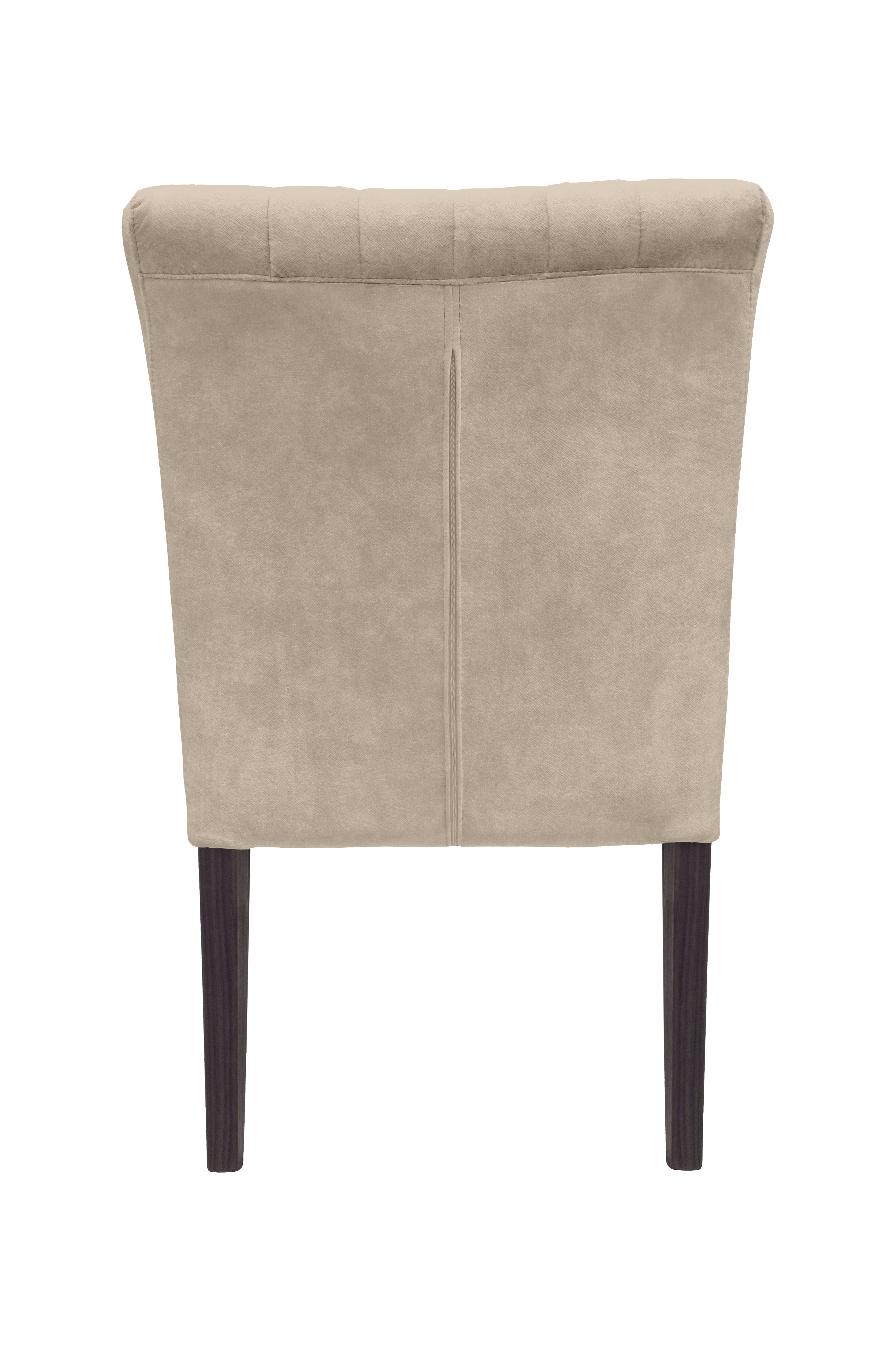 Home affaire Armlehnstuhl King (1 St), Esszimmerstuhl, Beingestell Massivholz Eiche oder Buche wengefarben