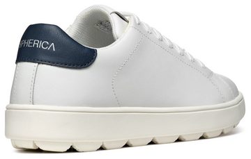 Geox D SPHERICA ECUB-1 A Sneaker mit Profilsohle, Freizeitschuh, Halbschuh, Schnürschuh