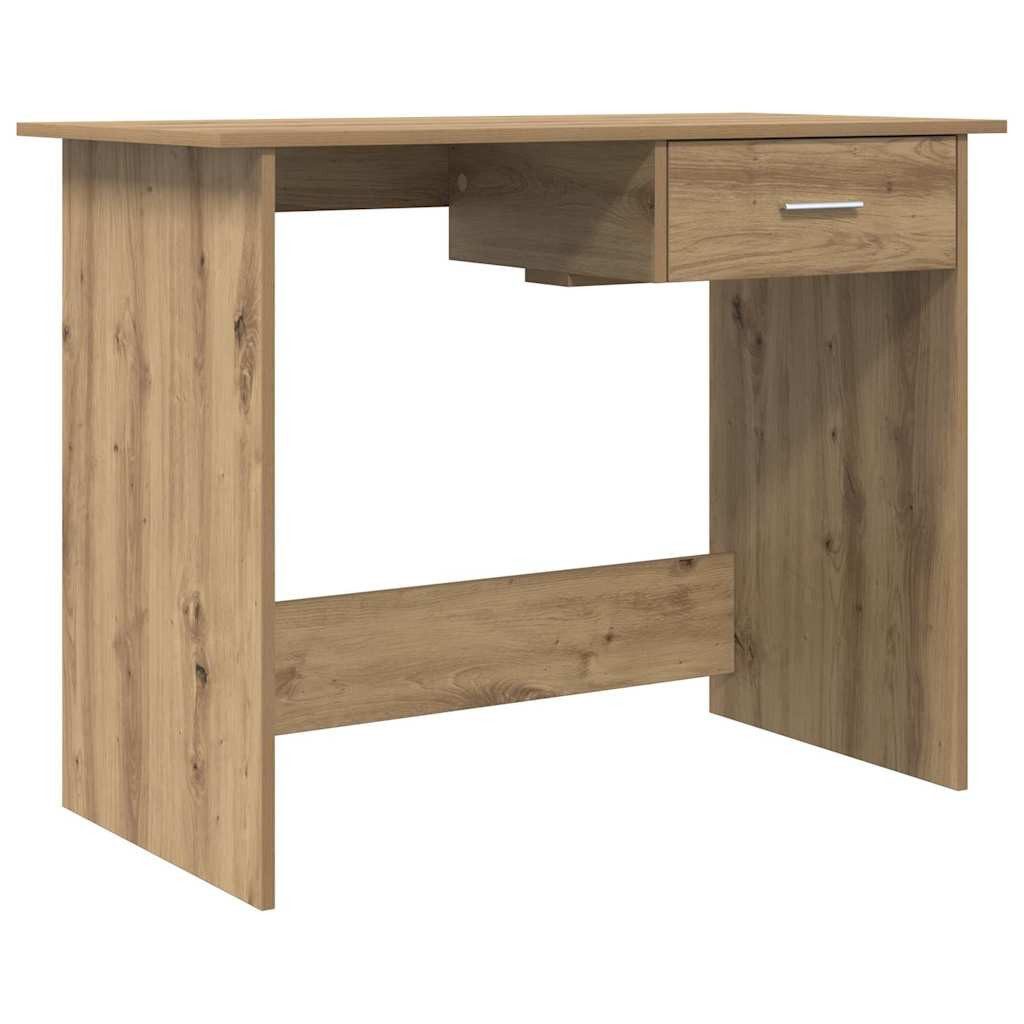 vidaXL Schreibtisch Schreibtisch Eiche handwerklich 100 x 50 x 76 cm Holzwe günstig online kaufen
