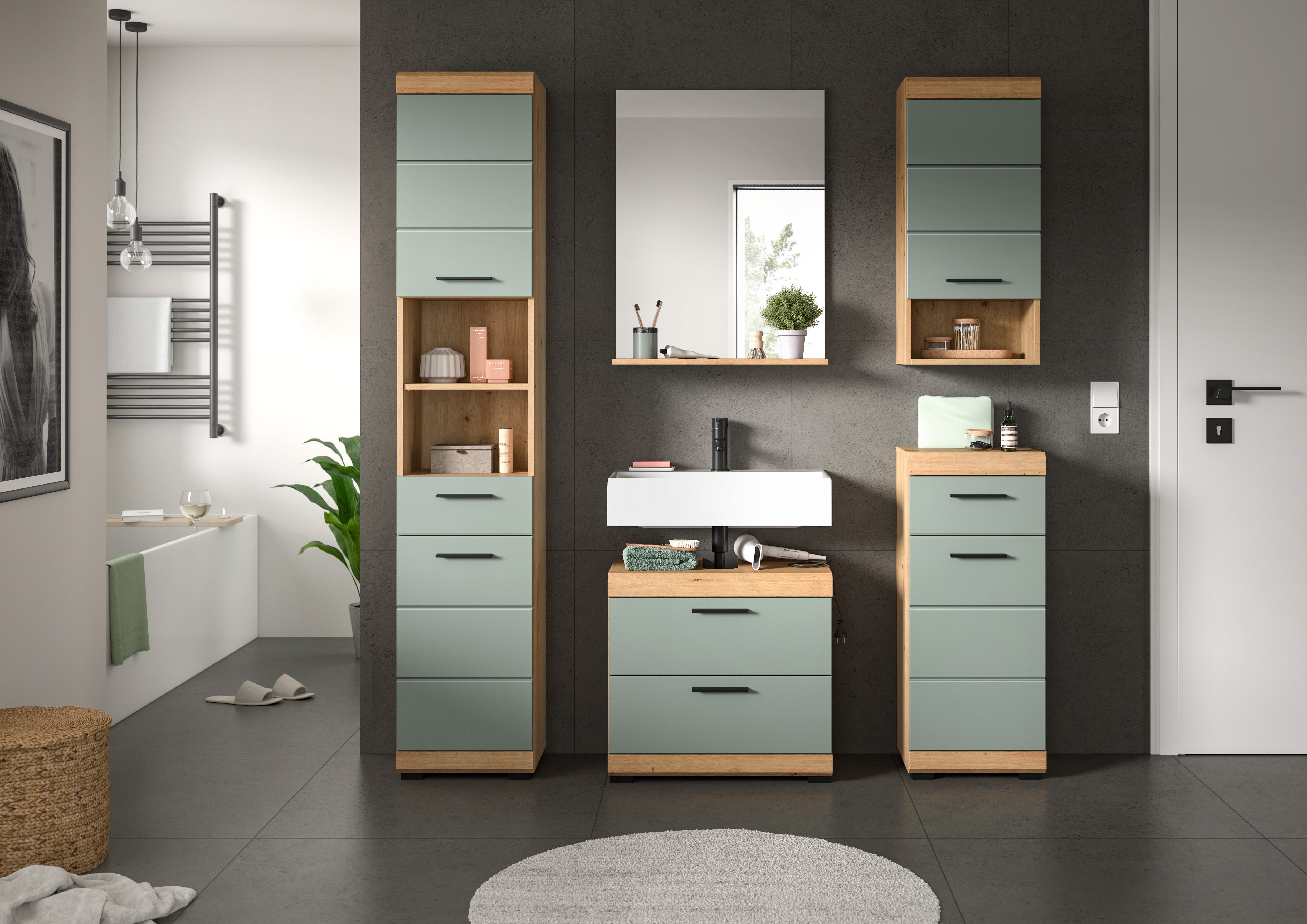 INOSIGN Badmöbel-Set Siena, 5 teilig, bestehend günstig online kaufen