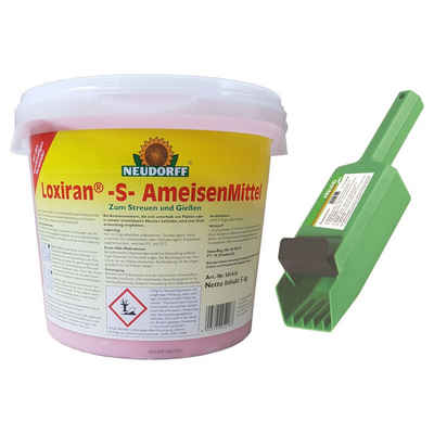 Neudorff Ameisengift Neudorff Loxiran -S- AmeisenMittel - 5 kg inklusive Streuschaufel, inklusive Streuschaufel