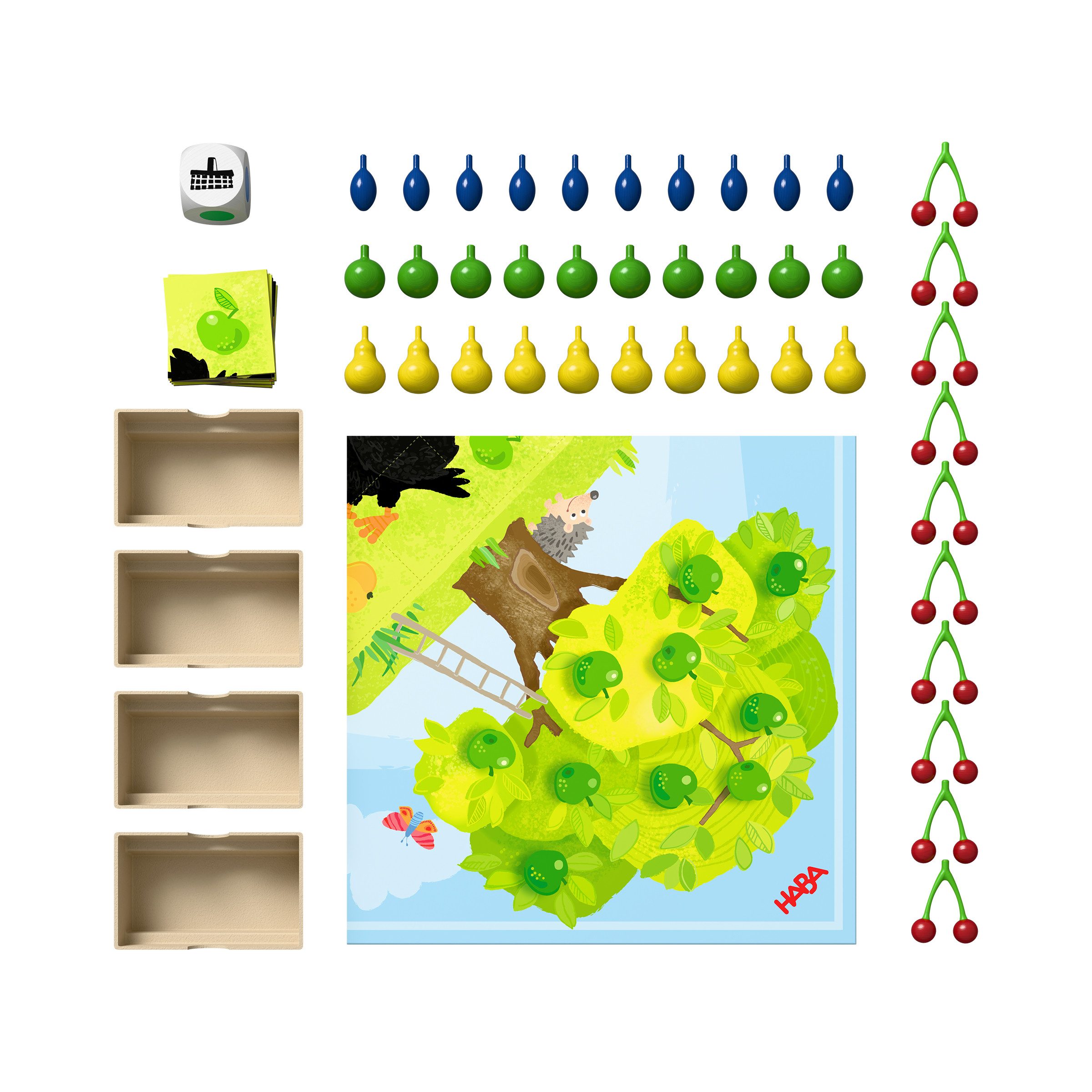 Haba Spiel Obstgarten Redesign, Sammelspiel, Made in Germany