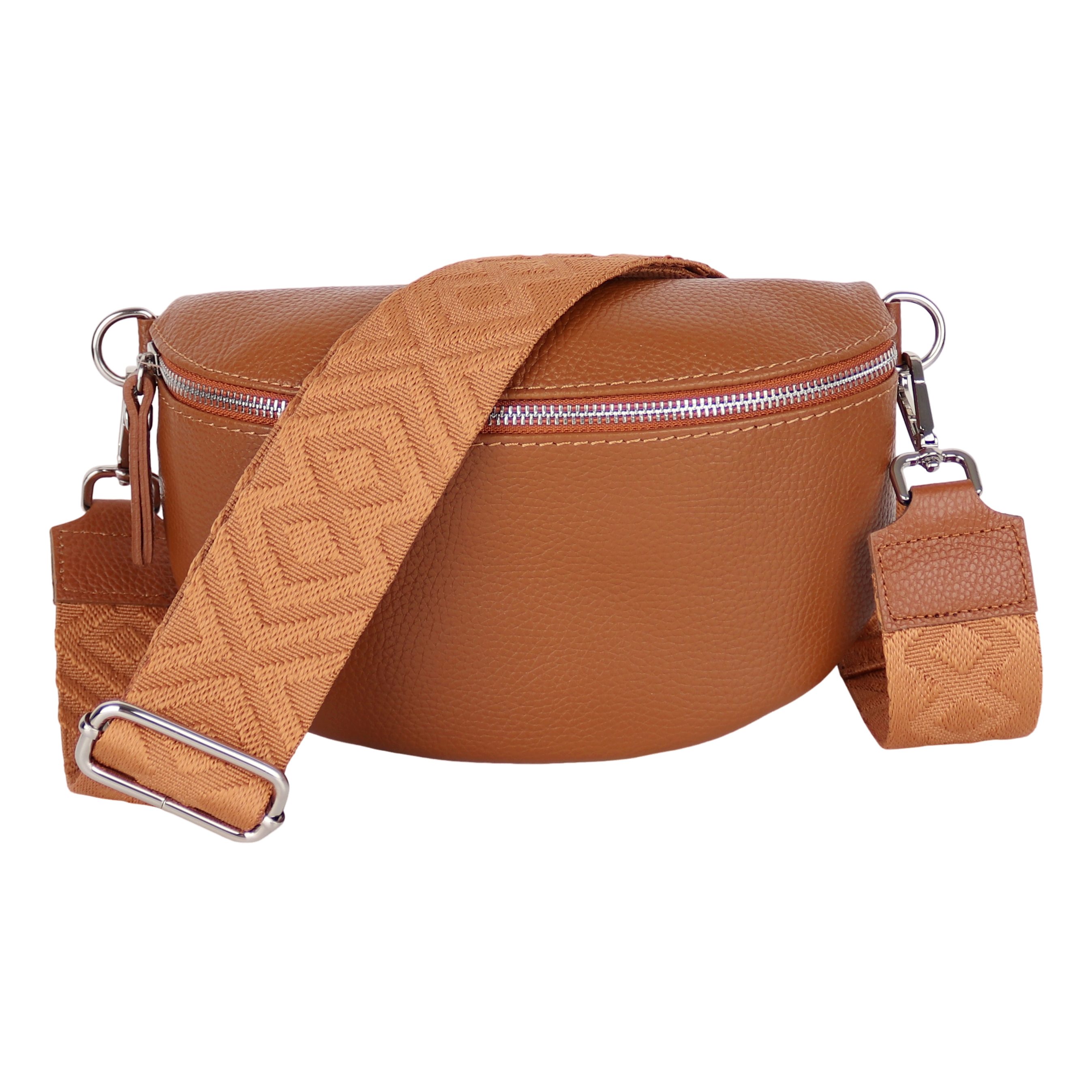 MIRROSI Bauchtasche Damen, Echtleder, Leder, Made günstig online kaufen
