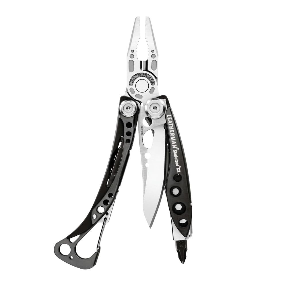Multitool Leatherman Skeletool CX - 7-in-1 Multi-Tool - Edelstahl - Schwarz