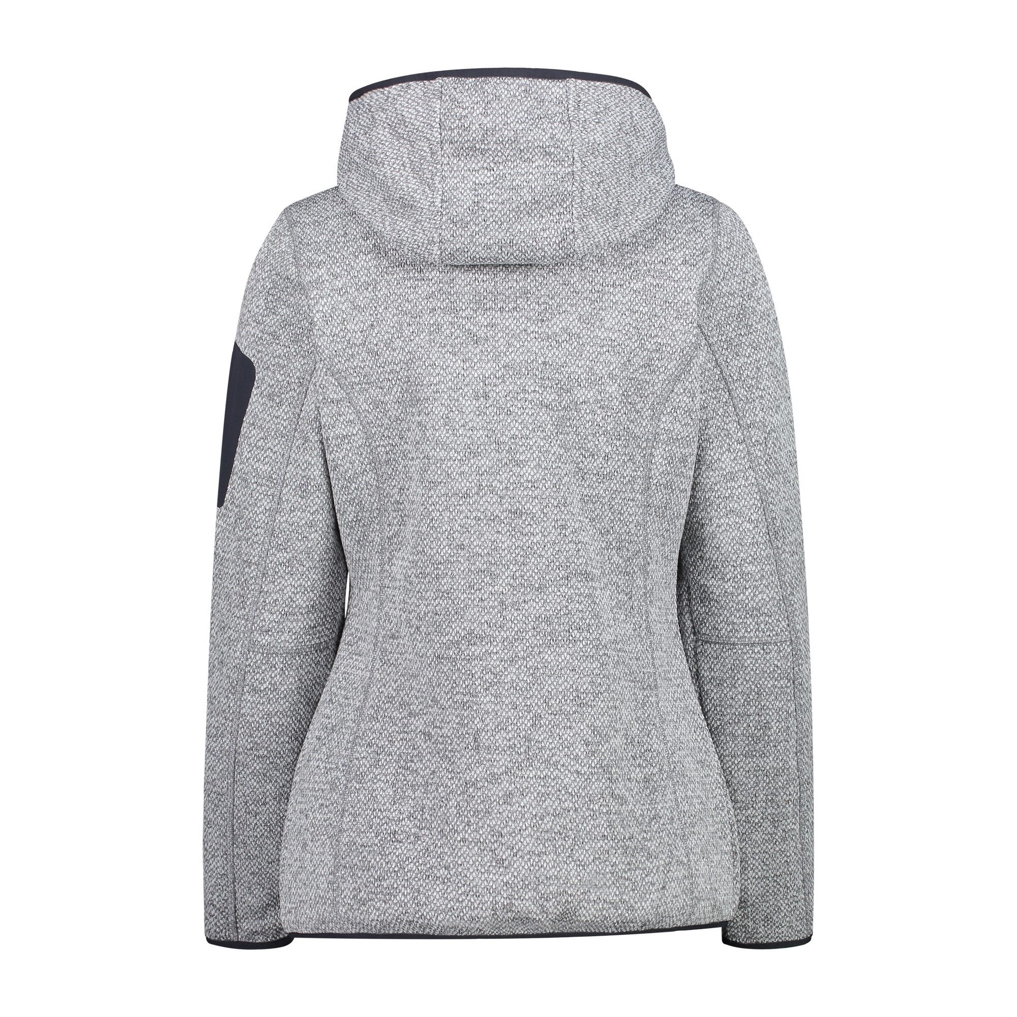 CMP Fleecejacke CMP Damen Jacke Knitted Melange Hoody 3H19826 günstig online kaufen