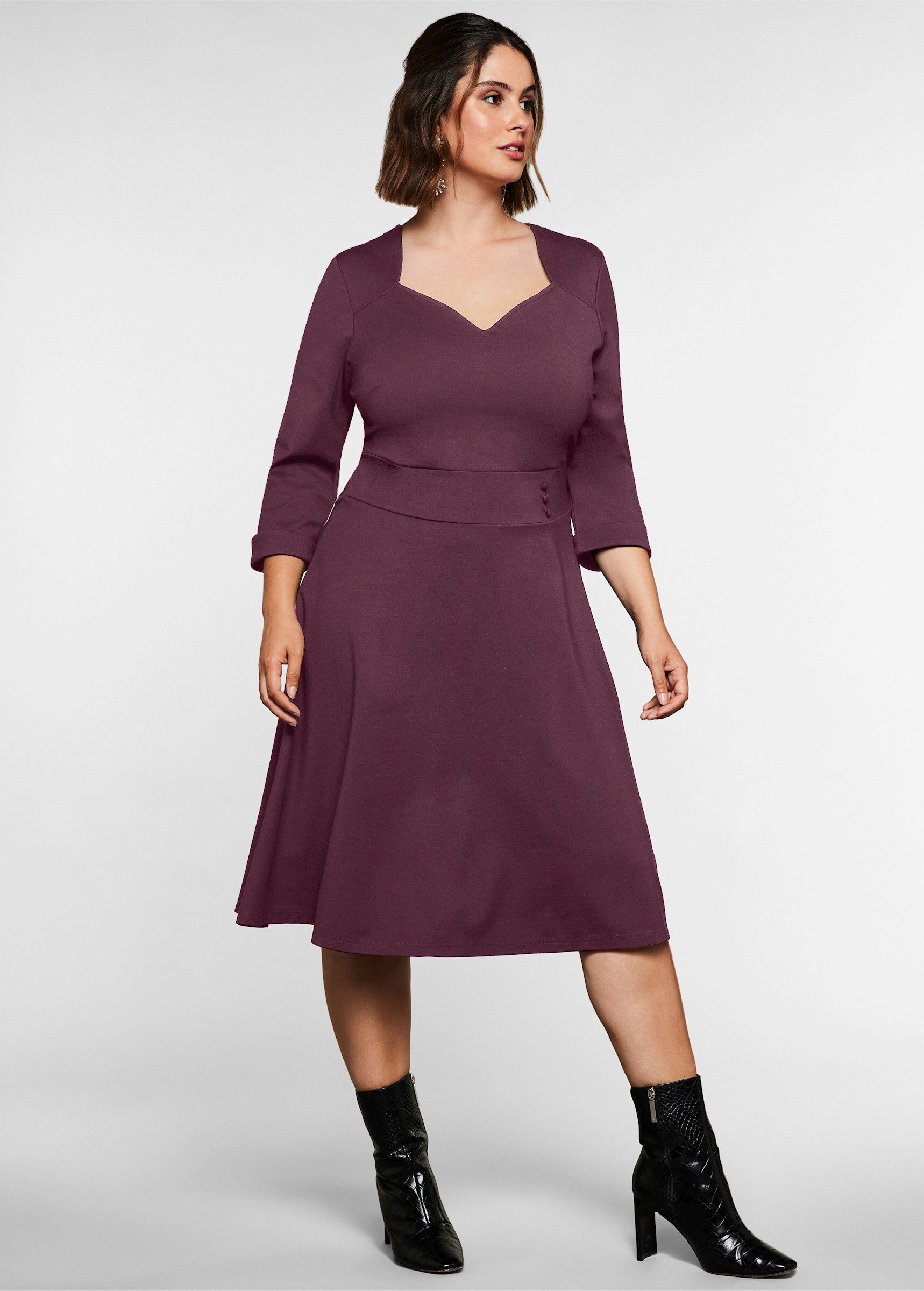 sheego by Joe Browns Jerseykleid Cocktailkleid .