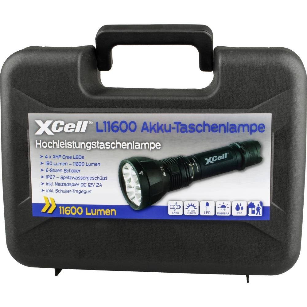 XCell LED L11600 Taschenlampe Hochleistungstaschenlampe