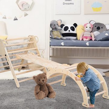 Randaco Klettergerüst Kletterdreieck Kletterdreieck Indoor aus Holz für Kinder