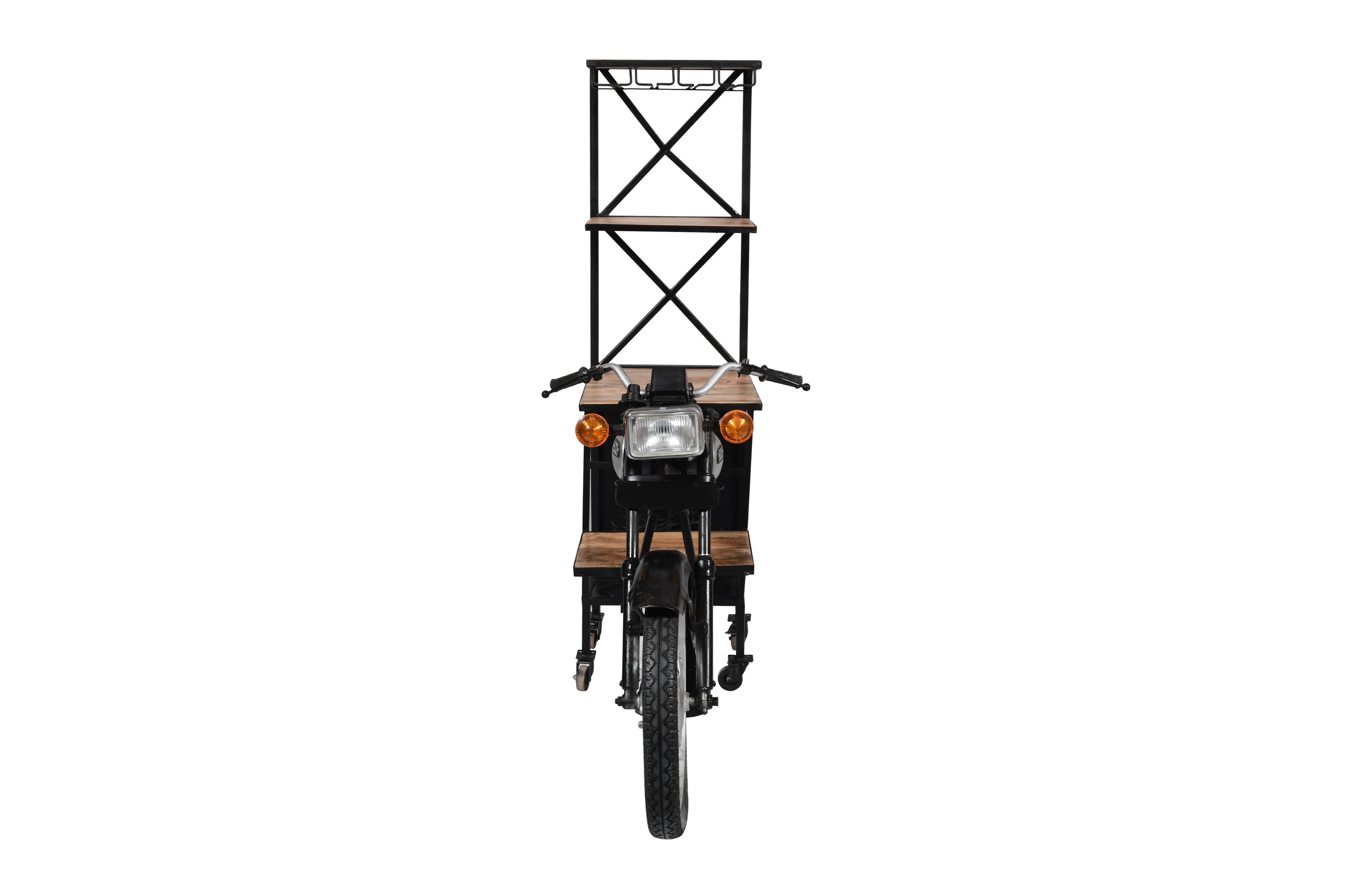 SAM® Bartisch Race, aus alten indischen Motorrädern in liebevoller Kleinarbeit, Unikat