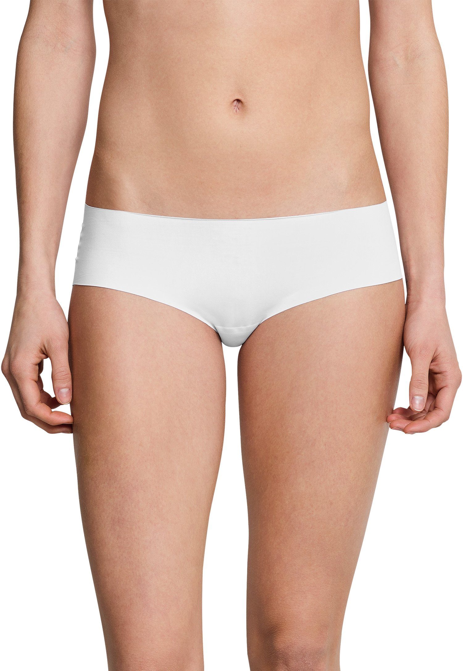 Schiesser Slip Seamless (Set, 1-St., Set) Damen Panty/Shorts/Pants Unterhose nahtlos ohne störende Nähte weiss