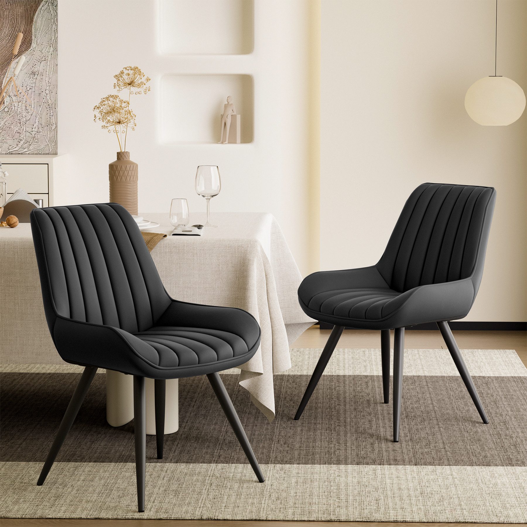 HawthyHome Esszimmerstuhl Stuhlset – 2er Set günstig online kaufen