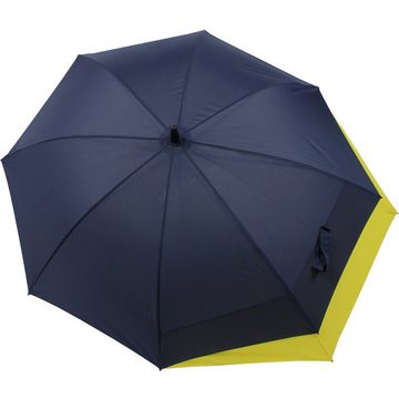 doppler® Langregenschirm Fiberglas mit Auf-Automatik - Move to XL, vergrößert sich beim Öffnen für mehr Schutz vor Regen