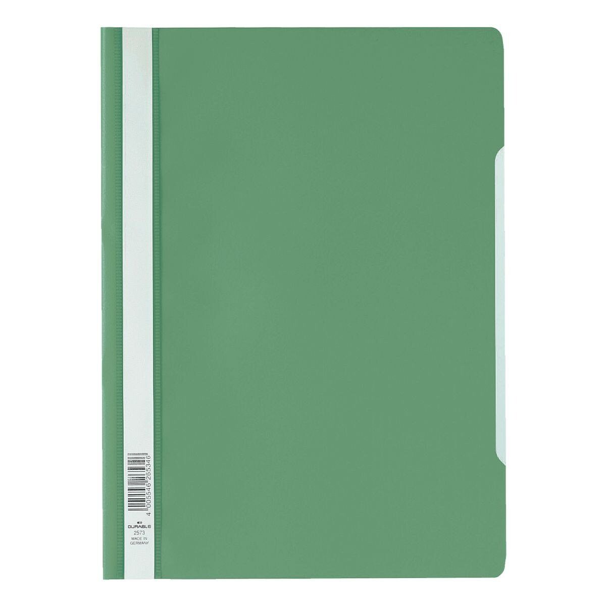 DURABLE Hefter 2573, Format DIN A4, mit farbigem Rückendeckel