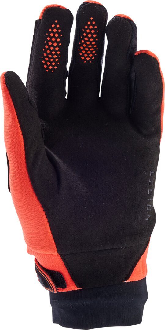 Handschuhe Orange/Black Motocross Defend Motorradhandschuhe Thermo Fox Jugend