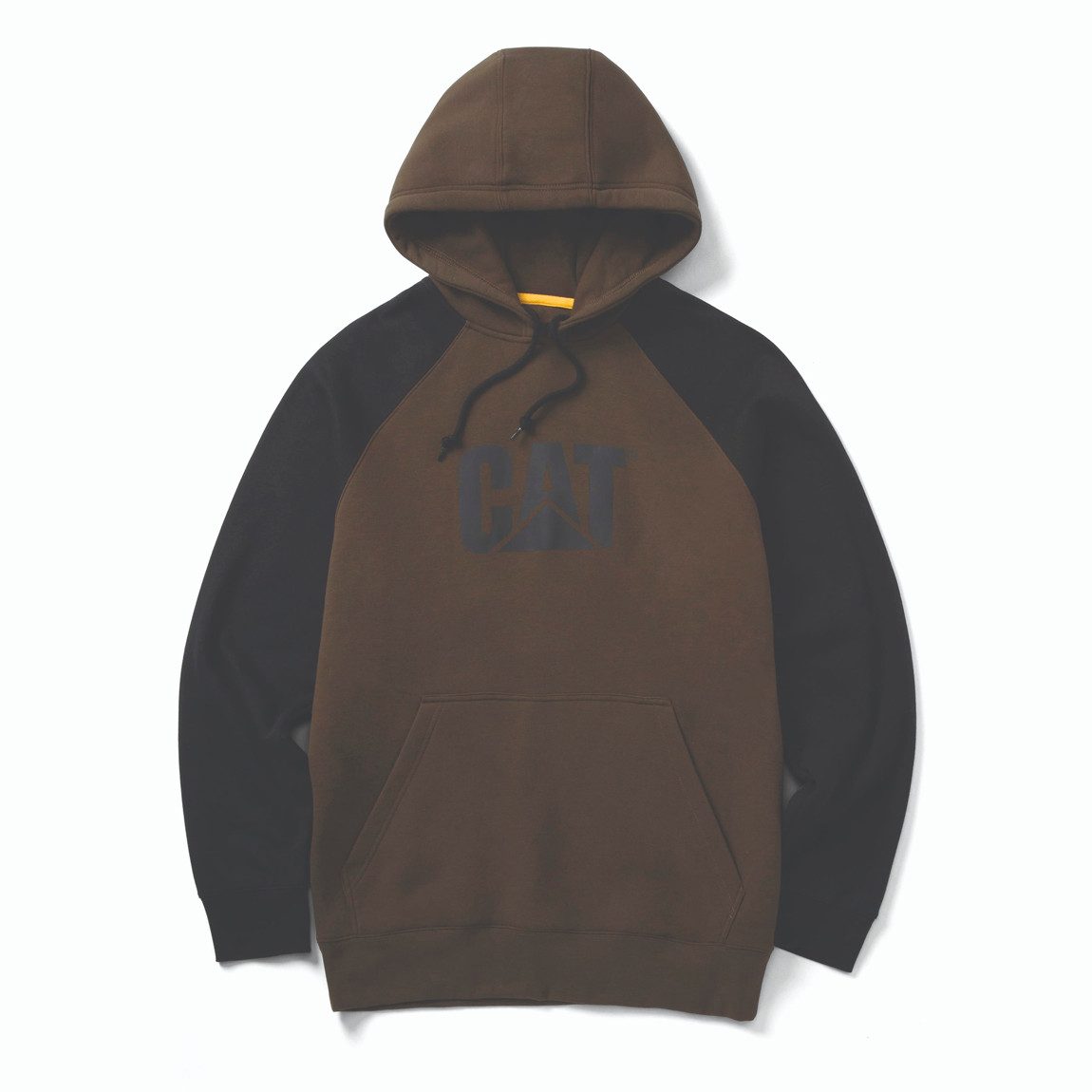 CAT CATERPILLA Hoodie Caterpillar Hoodie mit kontrastfarbenen Ärmeln 1050024