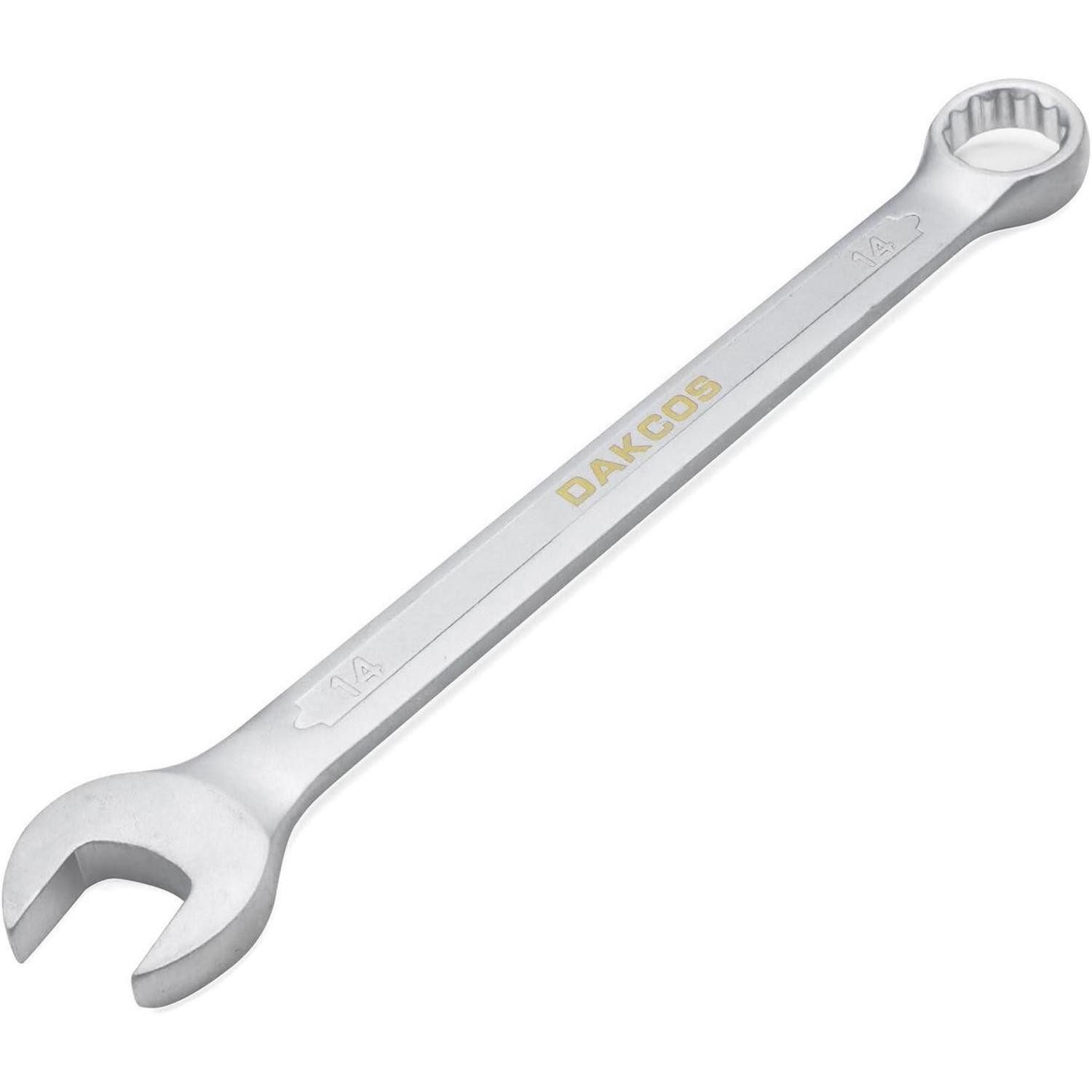 LuxusKollektion Gabel- und Ringschlüssel Ring Maulschlüssel Metrisch Chromoberfläche CRV 14mm