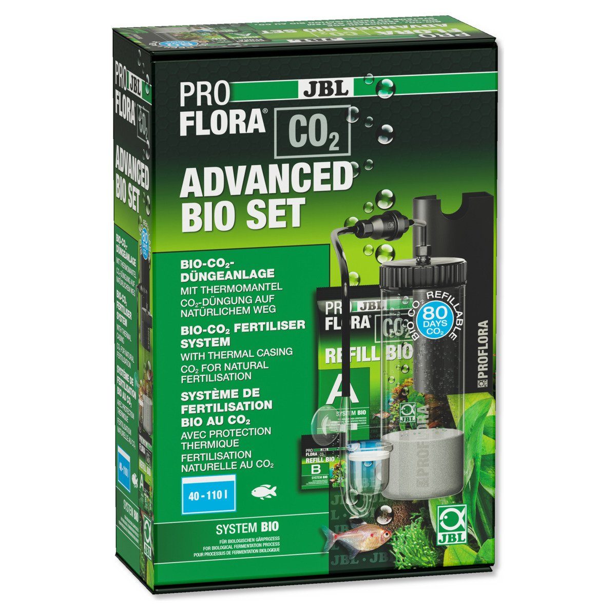 JBL GmbH & Co. KG CO2 Diffusor ProFlora CO2 Advanced Bio Set