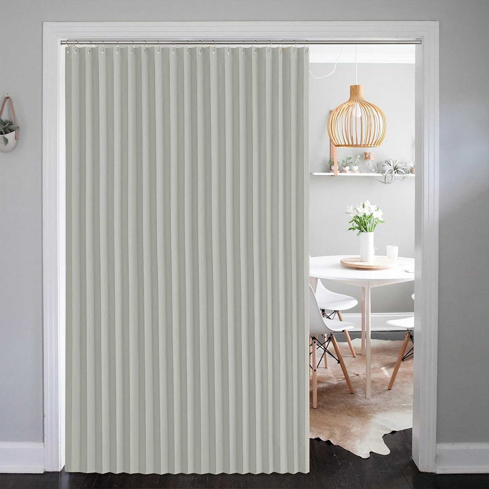 Qelus Vorhang 254x213/254x241cm Raumteiler Vorhang Wasserdicht günstig online kaufen