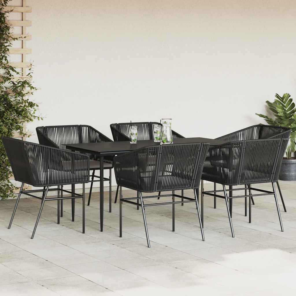 vidaXL Garten-Essgruppe 7-tlg. Garten-Essgruppe mit Kissen günstig online kaufen