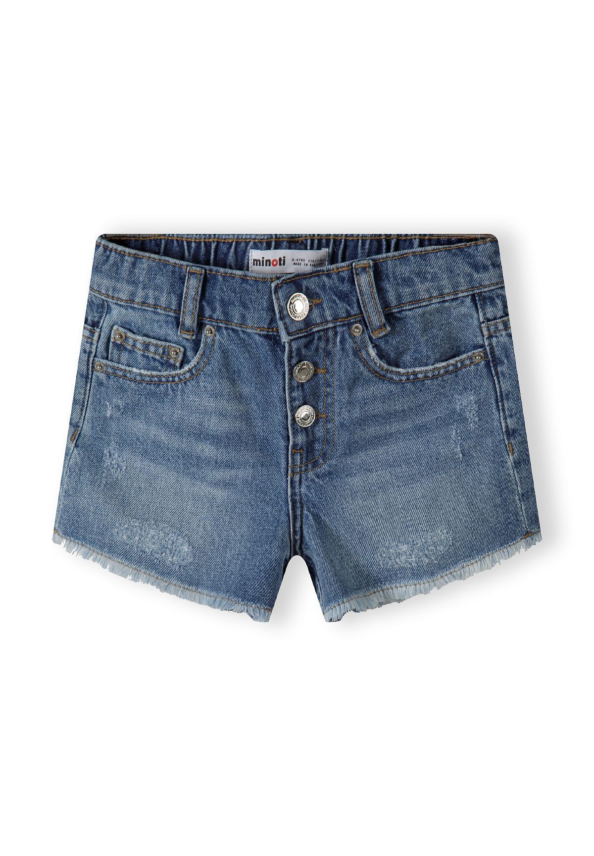 MINOTI Jeansshorts Denim-Shorts mit Knöpfen (2y-14y) günstig online kaufen