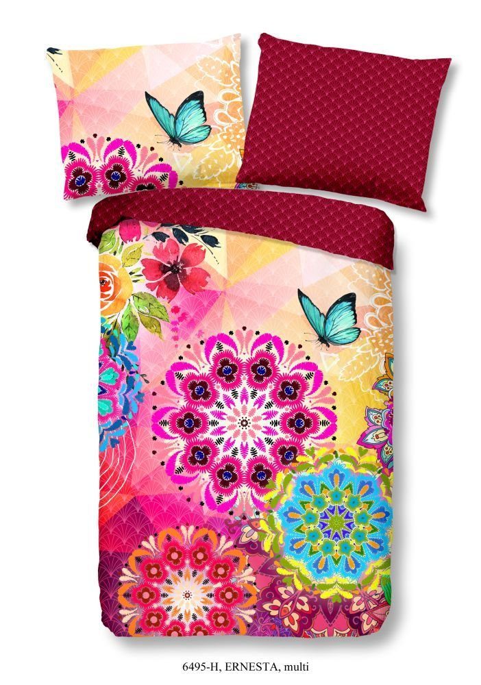 hip Bettwäsche Flanell 140x220 cm 60x70 cm Desna 6945.99.01 Multi, Bettbezug Kopfkissenbezug Set kuschelig weich hochwertig