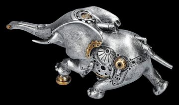 Figuren Shop GmbH Tierfigur Elefanten Figur Steampunk - Mechanical Mammal - Tierdeko Dekofigur