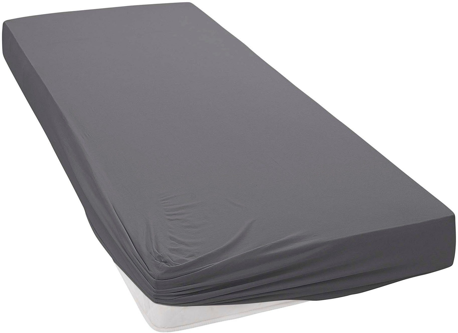 Janine Spannbettlaken ELASTIC 5002, Jersey-Elasthan, Gummizug: günstig online kaufen