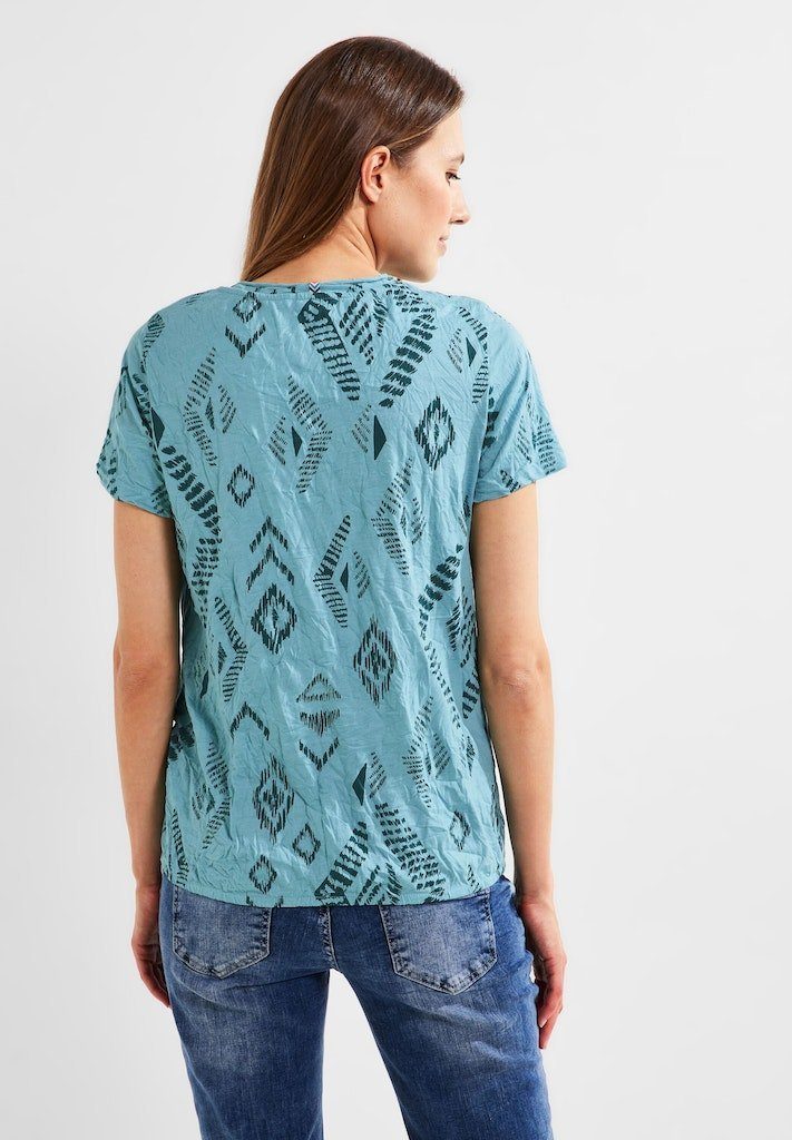 AOP Da.Shirt, Polo Crash reef / Cecil Shirt melange / T-Shirt 25088 blue Cecil