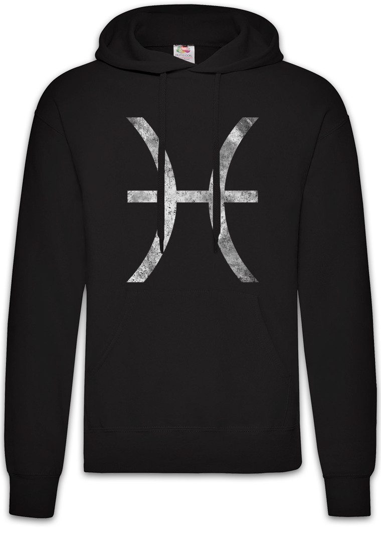 Hoodie Zodiac Sign Pisces Herren Hoodie Fische Fish Horoskop Tierkreis