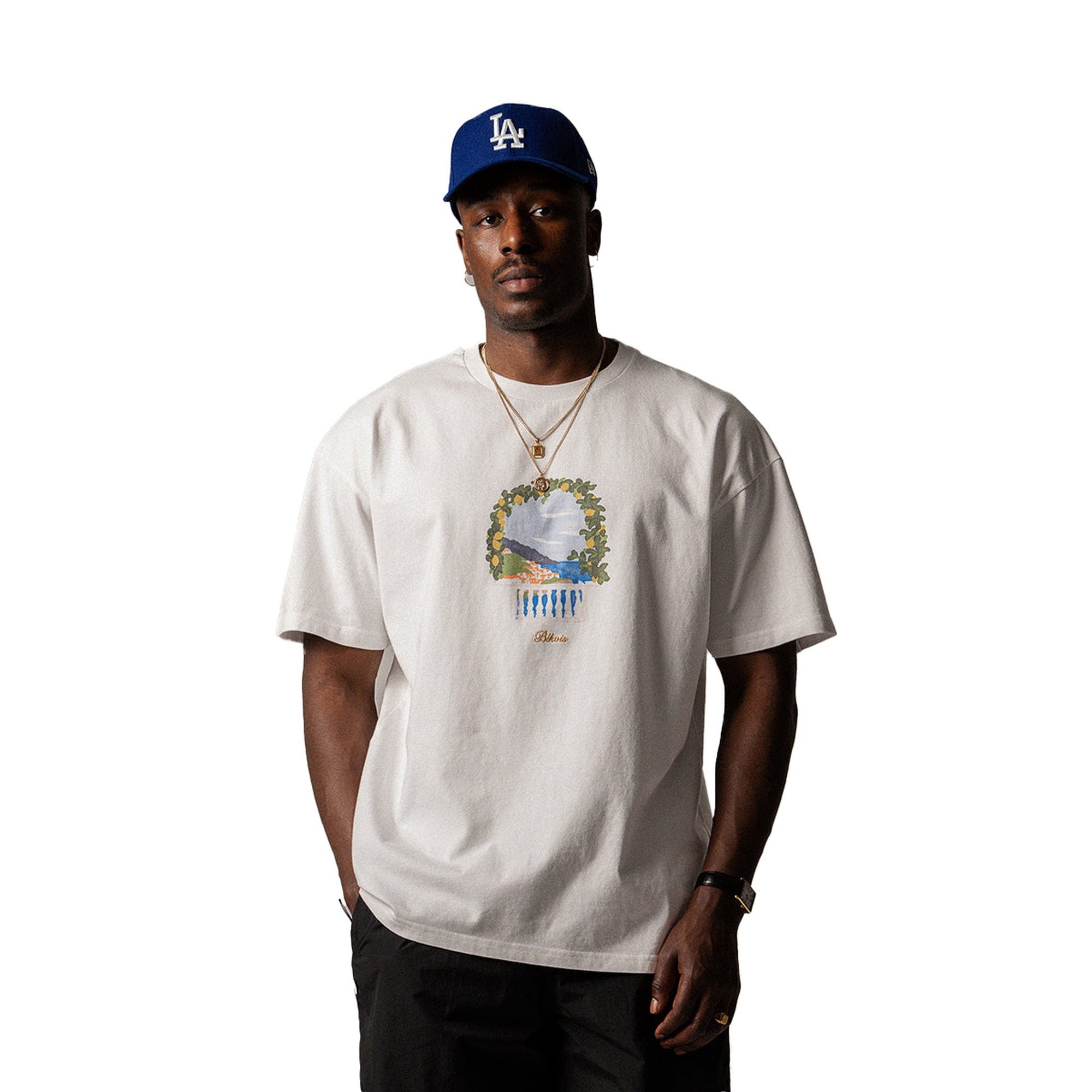 BLKVIS T-Shirt Terrazza Tee, weiß