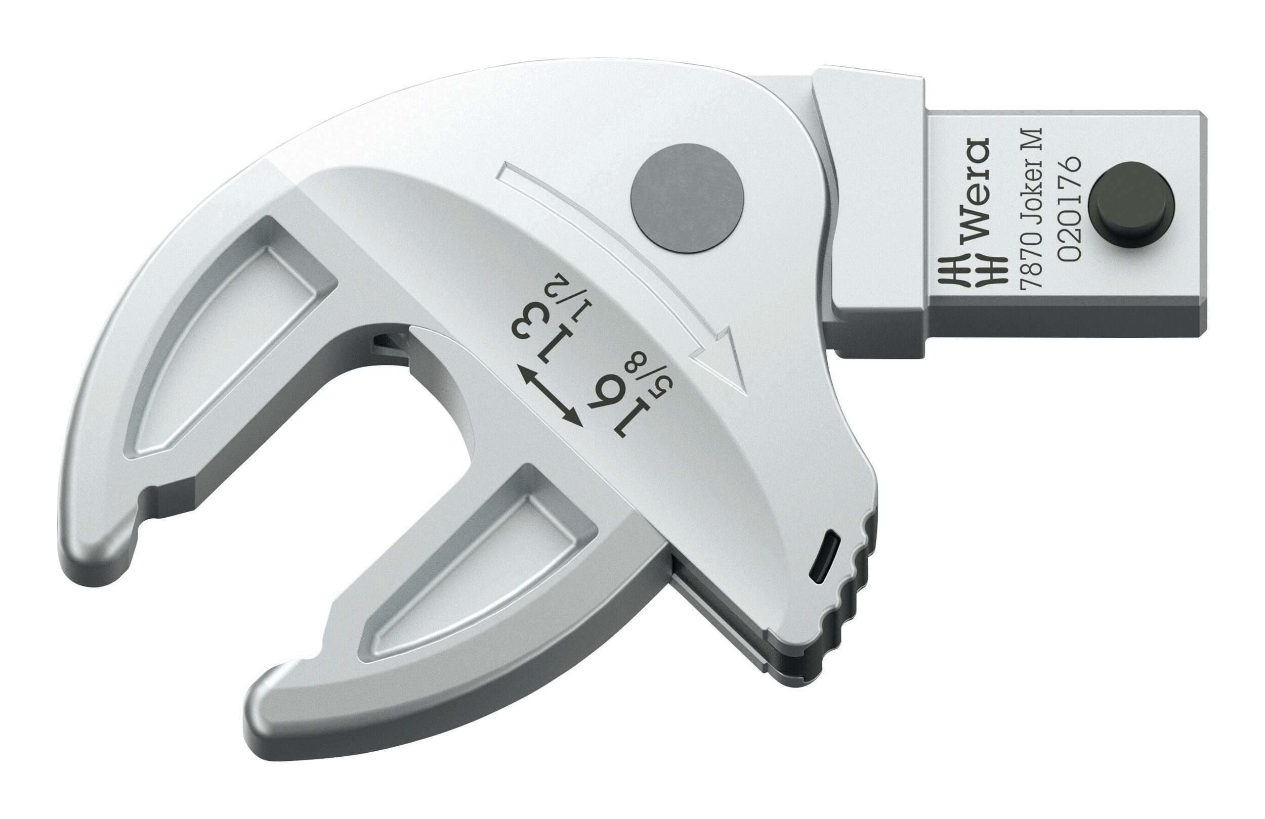 Wera Drehmomentschlüssel, Einsteck-Maulschlüssel 13-16 mm 9 x 12 mm Joker M