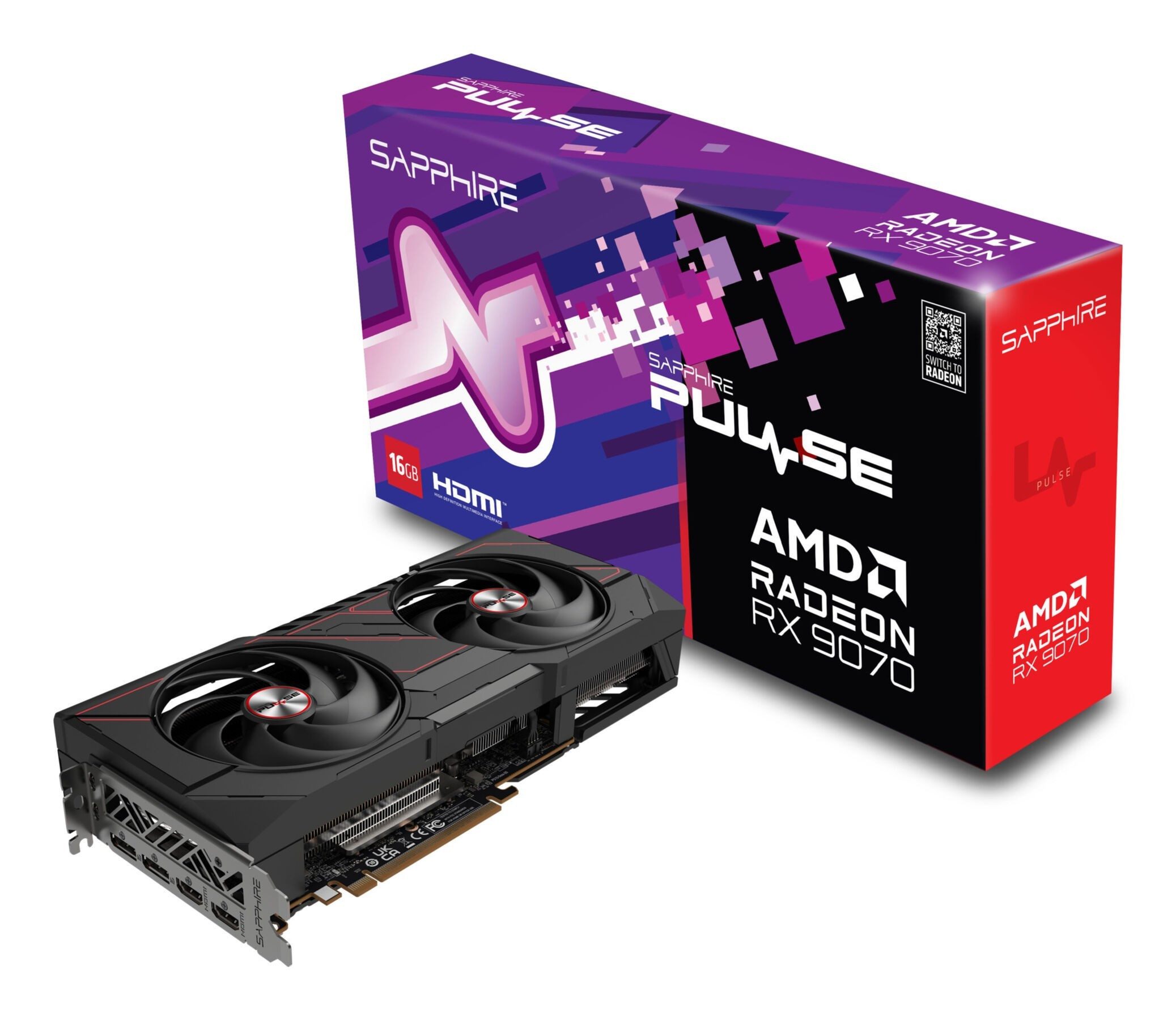 Sapphire Radeon RX 9070 Grafikkarte