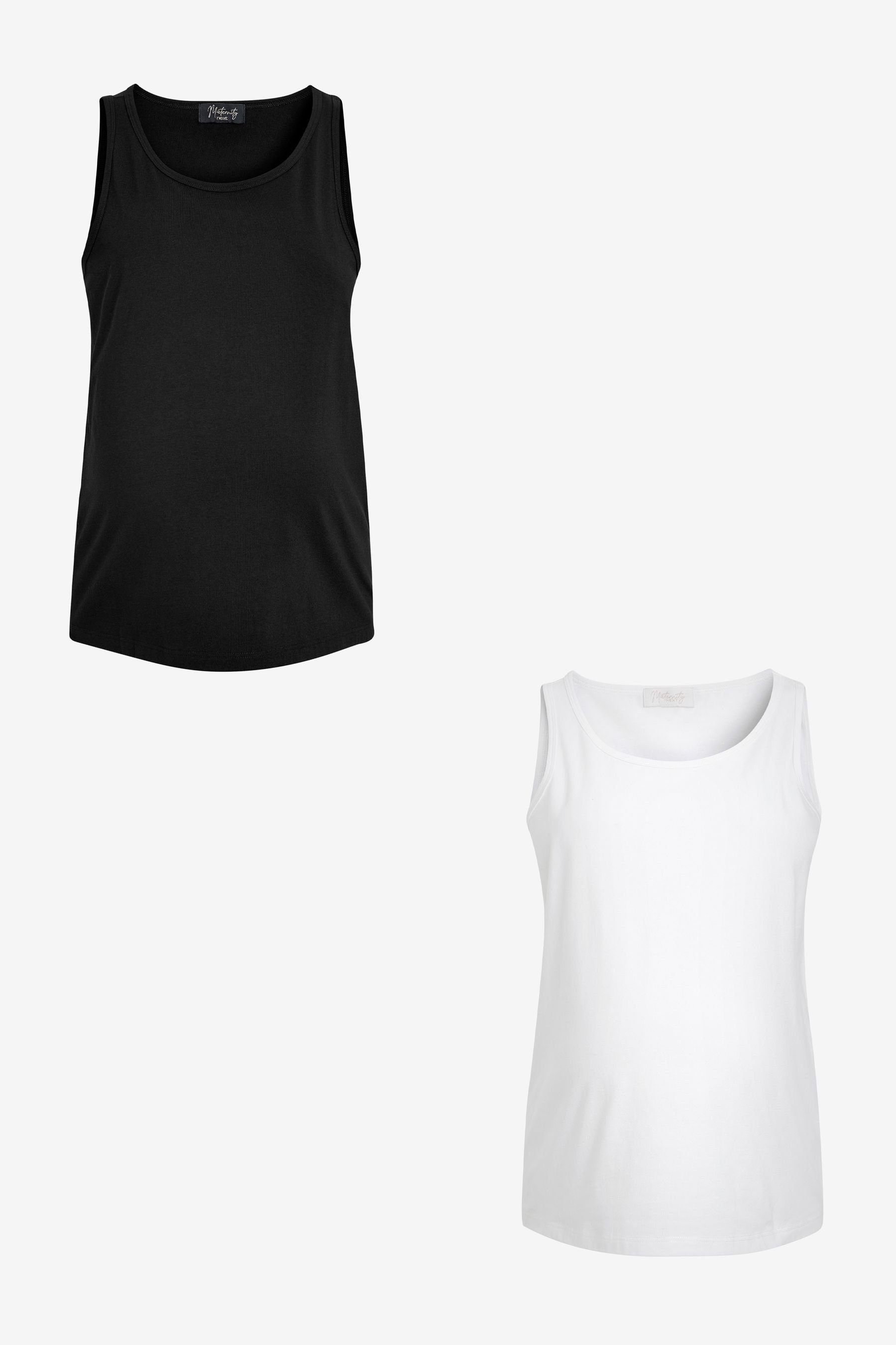 Umstandstop Umstandsmode-Basics Trägerhemden im 2er-Pack