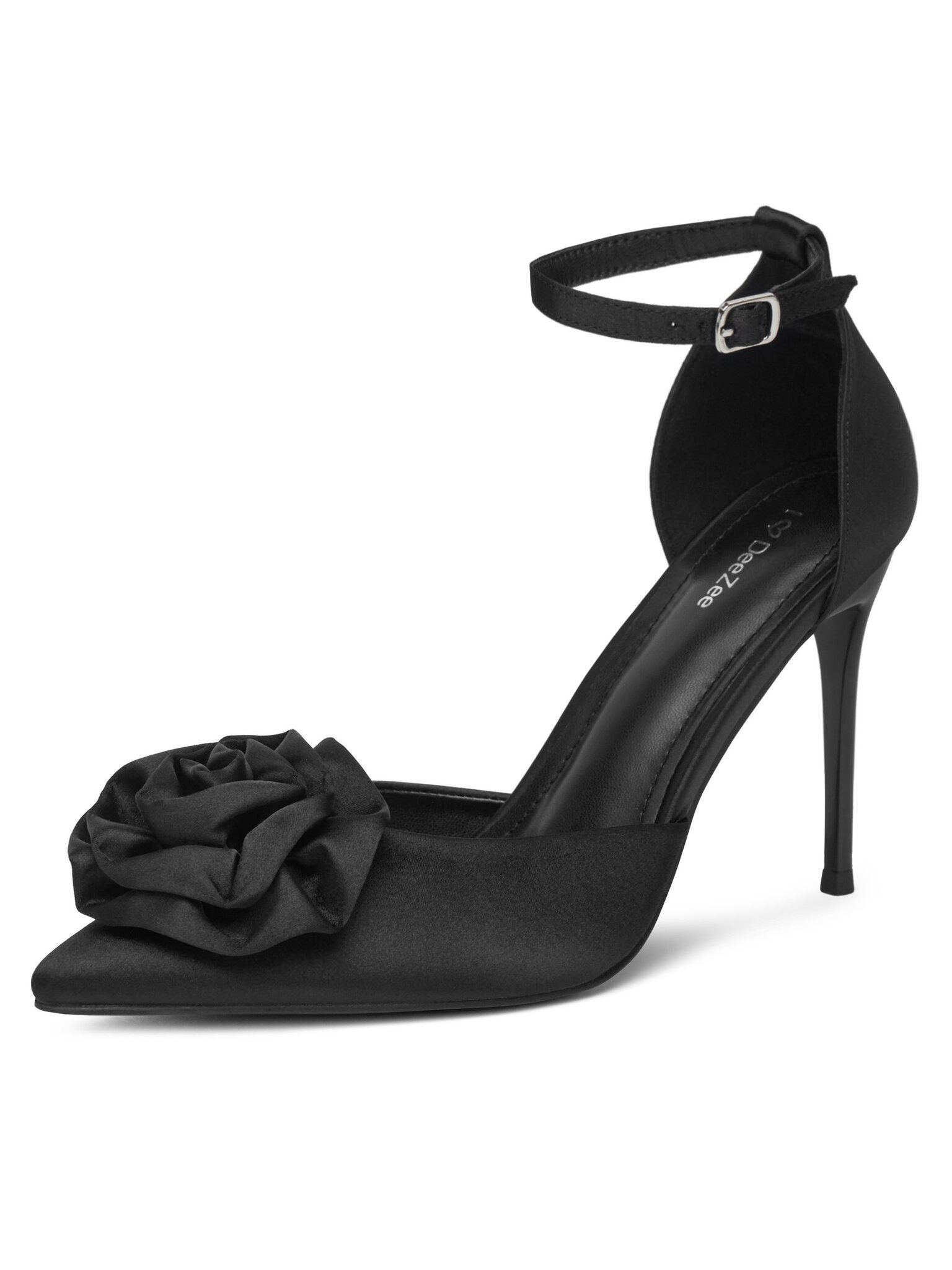 DeeZee Deezee Damen-High Heels Schwarz GD232451 High-Heel-Stiefel