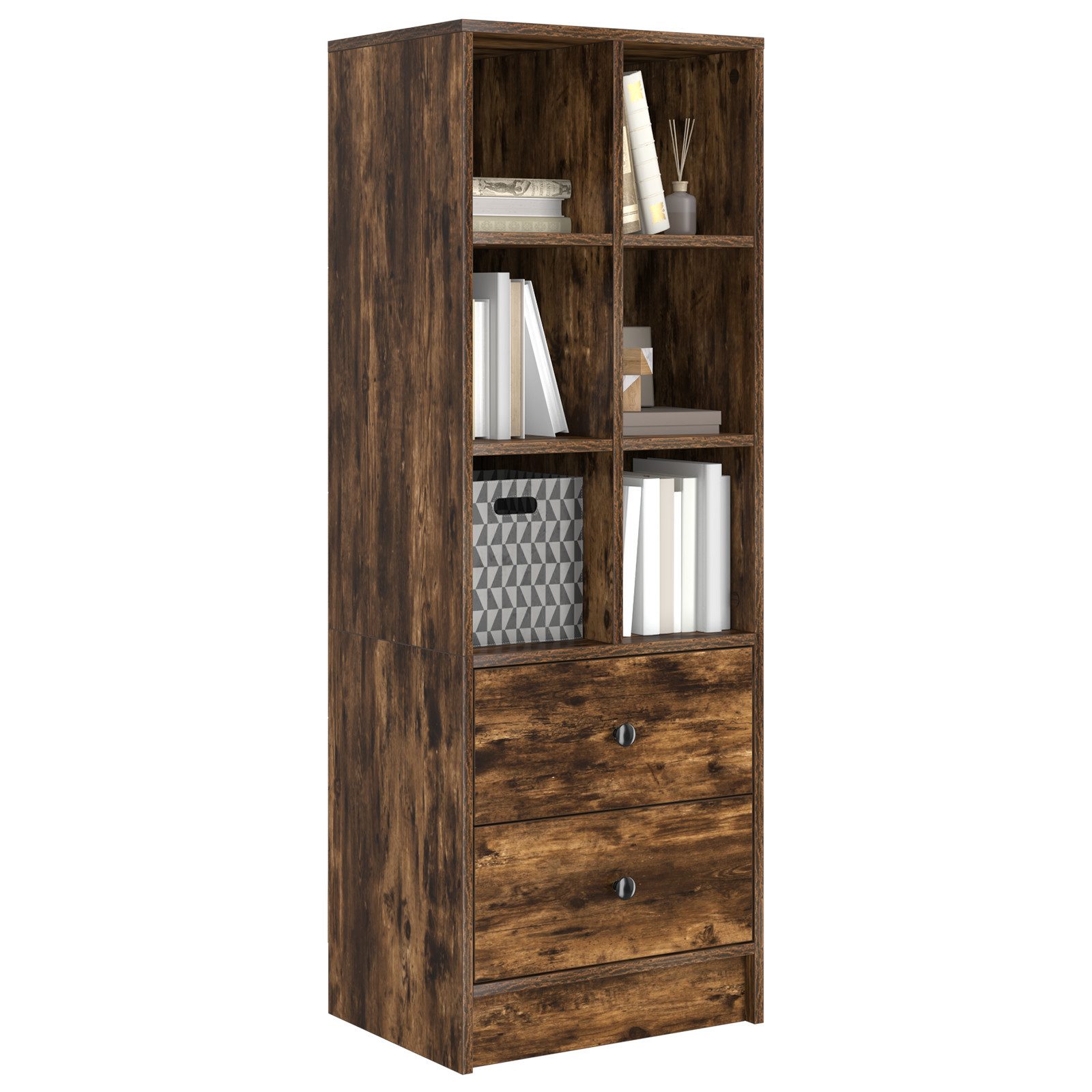 vidaXL Sideboard Regal aus geräucherter Eiche günstig online kaufen