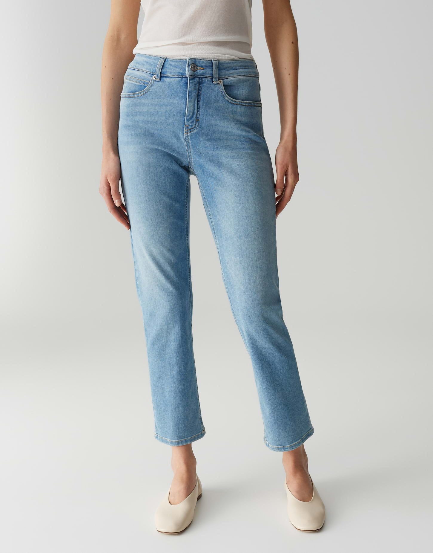 OPUS PANTS 5-Pocket-Jeans MELLY BASE Mid günstig online kaufen