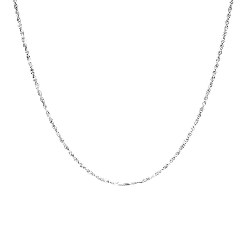 LUUK LIFESTYLE Edelstahlkette Rope, Schmuck für besondere Anlässe, alltagstauglich