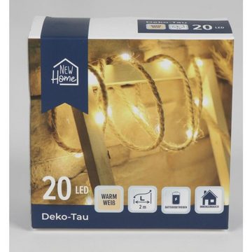 BURI Lichterkette LED-Deko-Tau Licht Beleuchtung Lichterkette wohnen Wohnaccessoire Deko