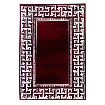 Teppich Teppich für den Flur oder Küche Mäander-Design, Stilvoll Günstig, Läufer, Höhe: 12 mm
