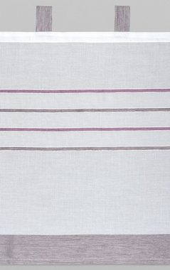 Scheibengardine Scheibenhänger Carlina, LYSEL®, (1 St), transparent, HxB 50x140cm