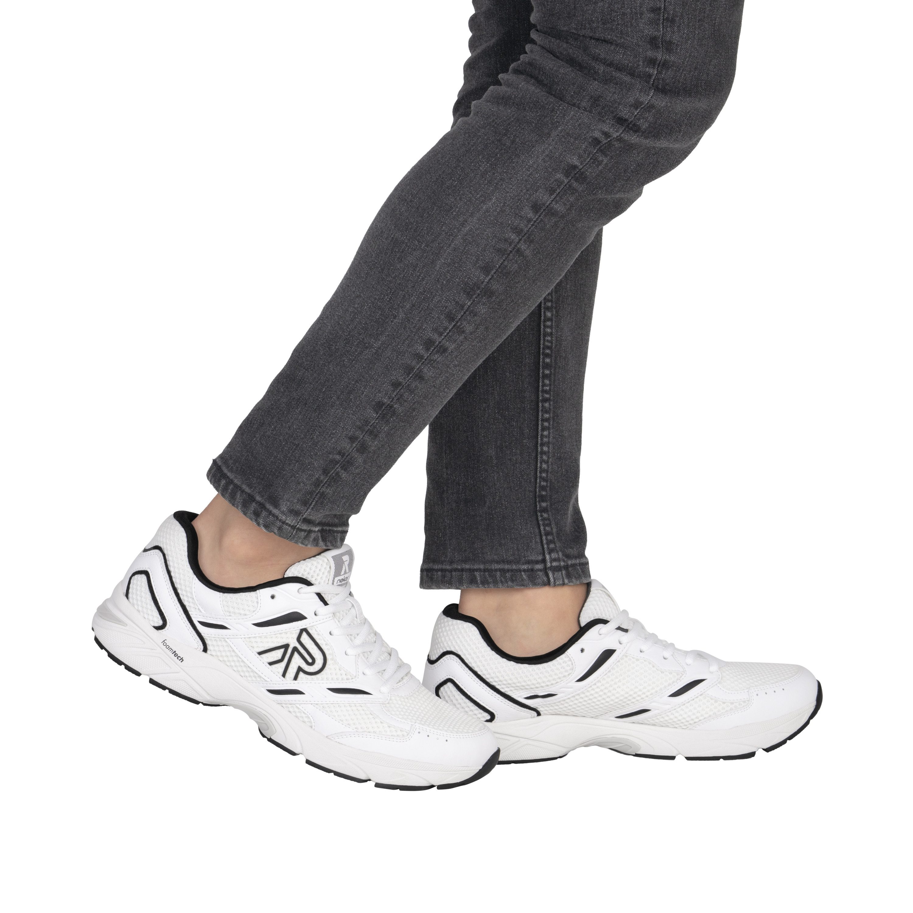 Rieker Sport Sneaker Freizeitsneaker, Halbschuh, Ugly-Schnürer in bequemer Form