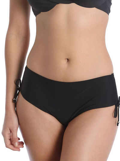 Sassa Bikini-Hose Bikini Slip BASIC BLACK (Stück, 1-St) Zwickel